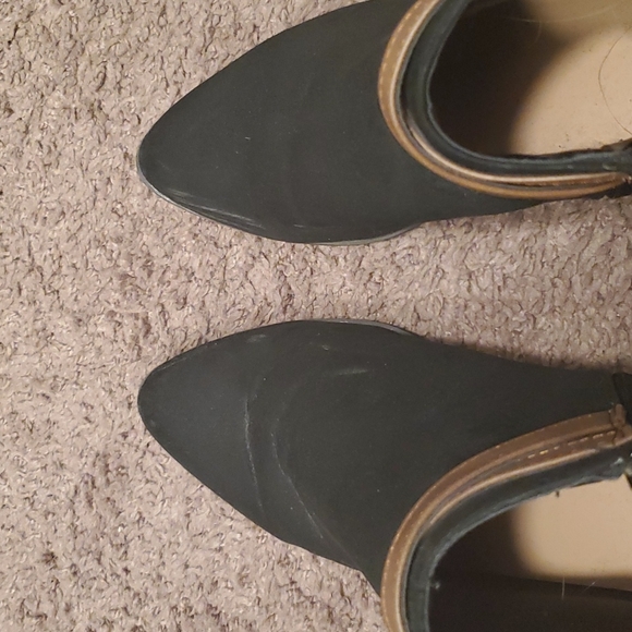 Black Ankle Booties - Picture 3 of 5